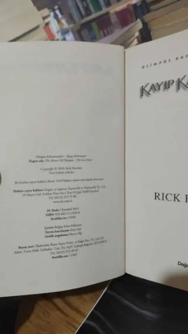 Kayıp Kahraman - Rick Riordan