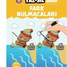 Çocuk Akademi Yaz Sil Serisi- Fark Bulmacaları - Özlem Durhat- Feyzanur Ak Güney