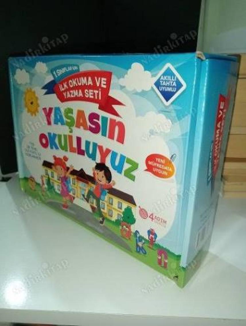 4 Adım Yayınları Yaşasın Okulluyuz 1.Sınıf İlk Okuma Ve Yazma Seti - Şahan Işık - Nihal Özdemir