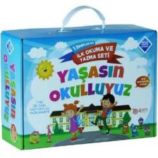4 Adım Yayınları Yaşasın Okulluyuz 1.Sınıf İlk Okuma Ve Yazma Seti - Şahan Işık - Nihal Özdemir