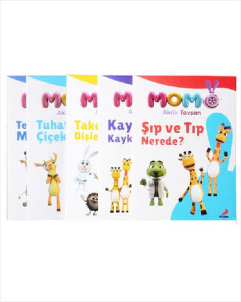Momo Akıllı Tavşan Dizisi - 5 Kitap Set