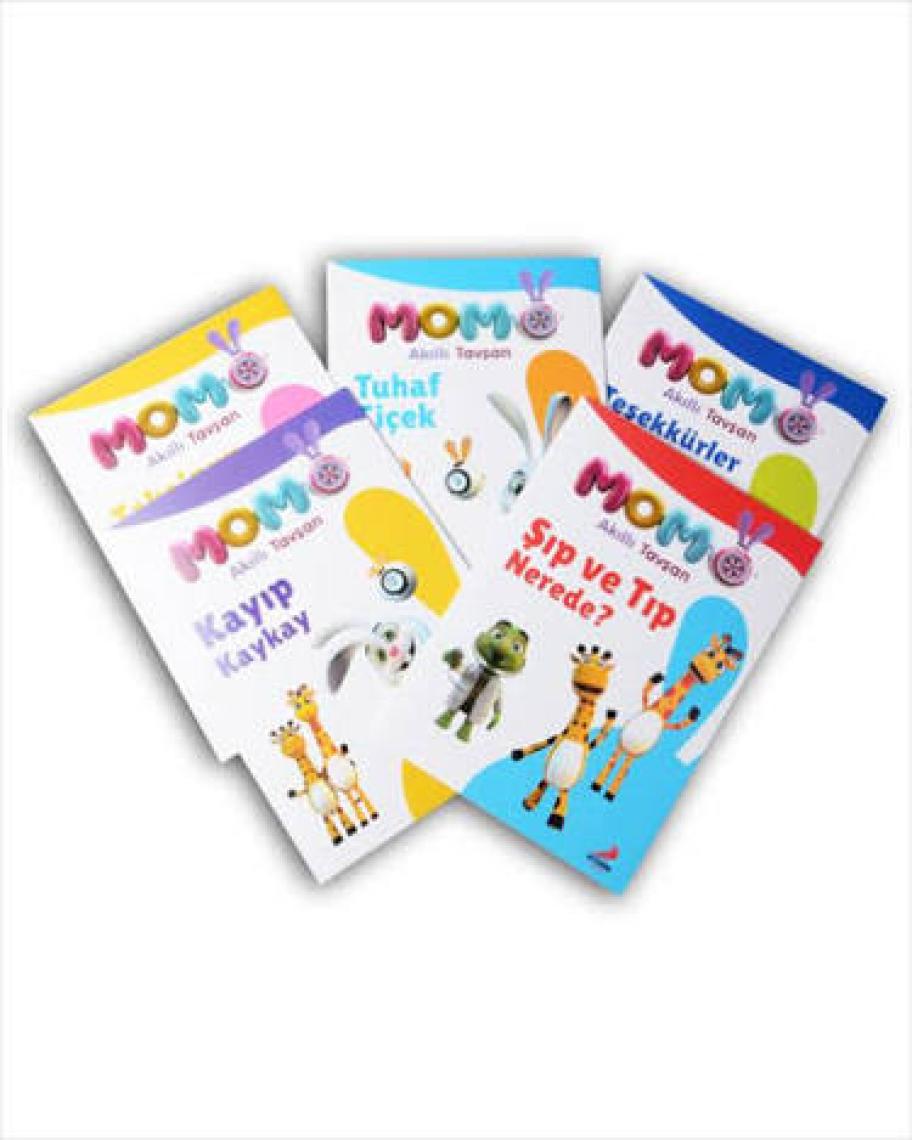 Momo Akıllı Tavşan Dizisi - 5 Kitap Set