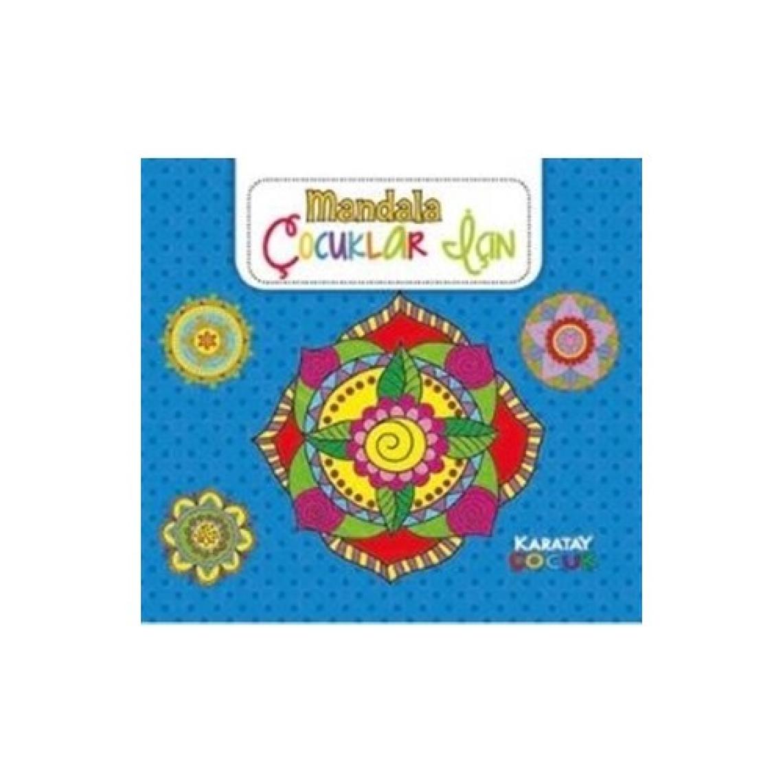 Mandala - Çocuklar İçin Mavi