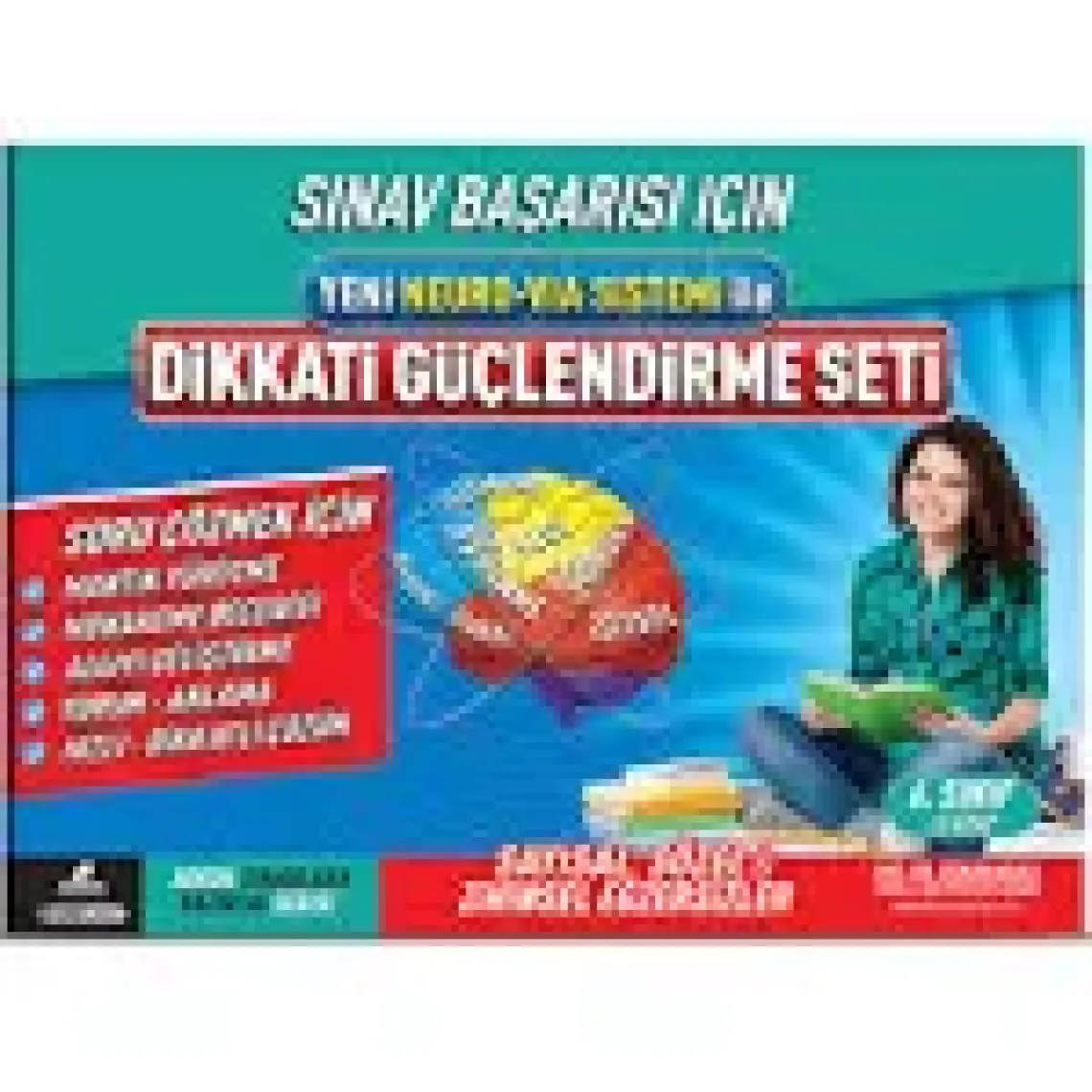 Adeda Yayıncılık Dikkati Güçlendirme Seti 6.Sınıf Sınavlara Hazırlık Serisi Yeni Neurovia Sistemi İle  - Osman Abalı
