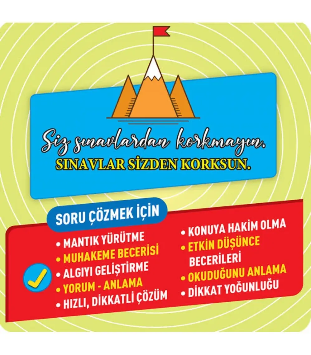 Adeda Yayıncılık Dikkati Güçlendirme Seti 6.Sınıf Sınavlara Hazırlık Serisi Yeni Neurovia Sistemi İle  - Osman Abalı