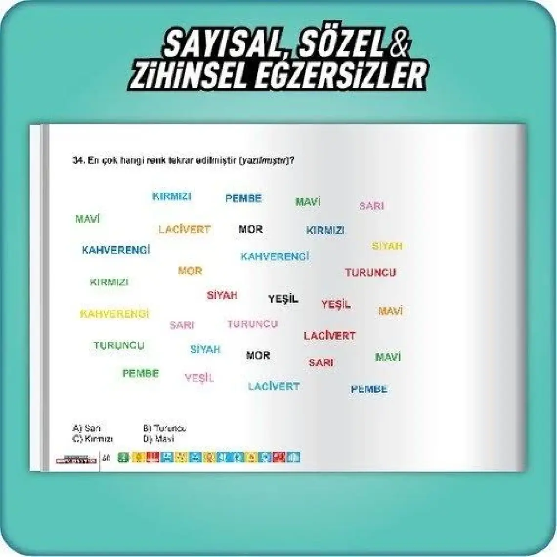 Adeda Yayıncılık Dikkati Güçlendirme Seti 6.Sınıf Sınavlara Hazırlık Serisi Yeni Neurovia Sistemi İle  - Osman Abalı