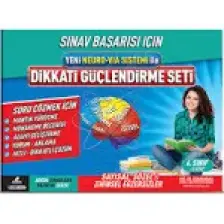 Adeda Yayıncılık Dikkati Güçlendirme Seti 6.Sınıf Sınavlara Hazırlık Serisi Yeni Neurovia Sistemi İle  - Osman Abalı
