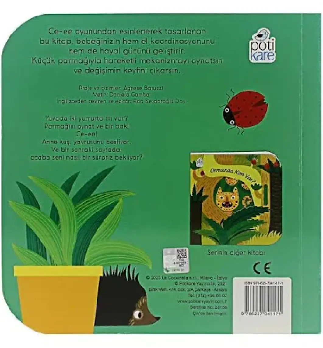 Harika Kitap - Bahçede Kim Var?