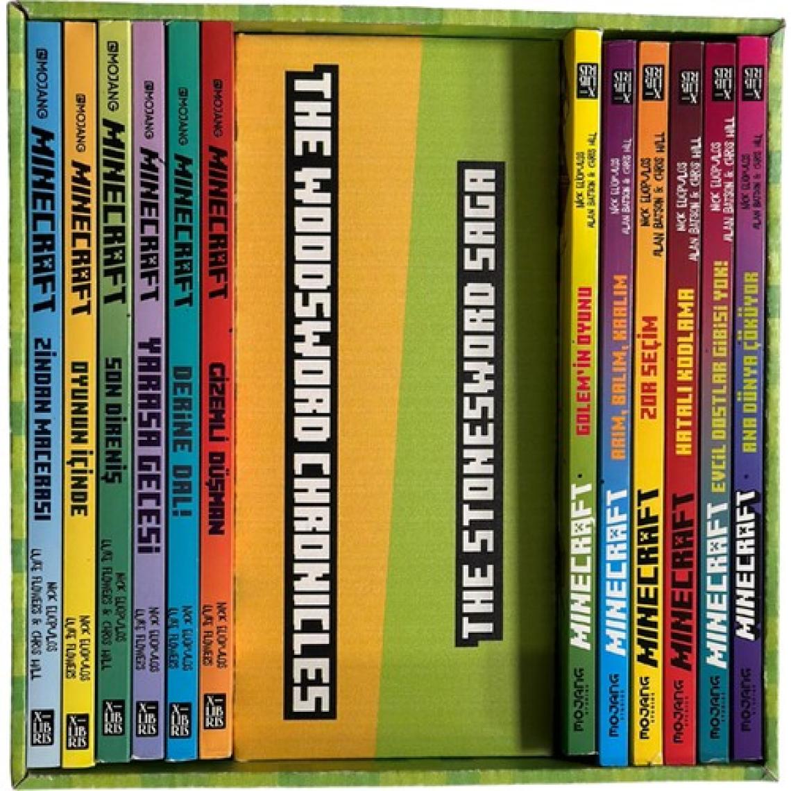 Mega Minecraft Küpü 12 Kitap Set - Nick Eliopulos