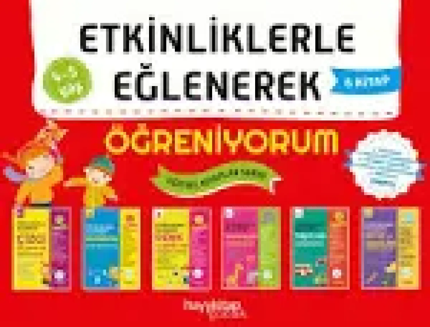 Etkinliklerle Eğlenerek Öğreniyorum Seti (6 Kitap Takım) - Canan Öztürk