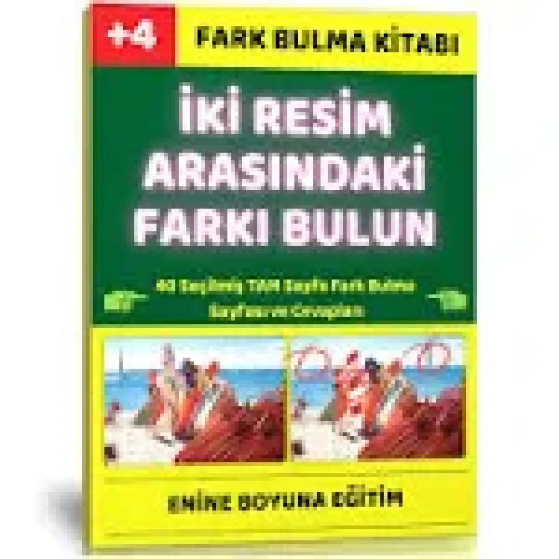 Tam Sayfa Fark Bulma Kitabı