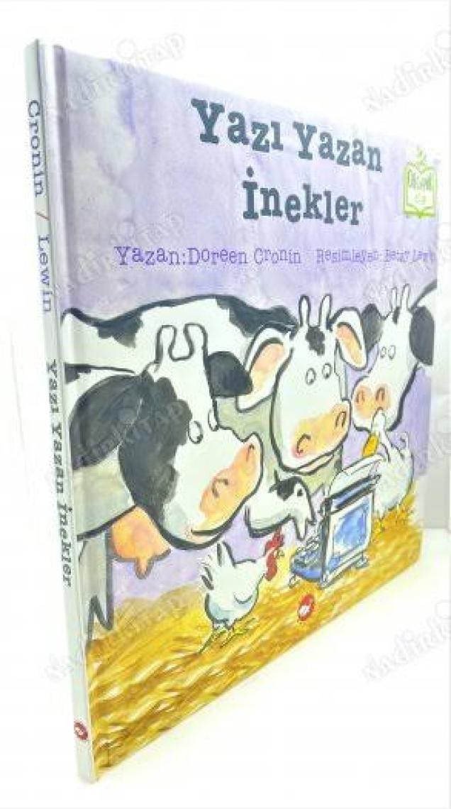 Yazı Yazan İnekler (Organik Kitap) - Doreen Cronin