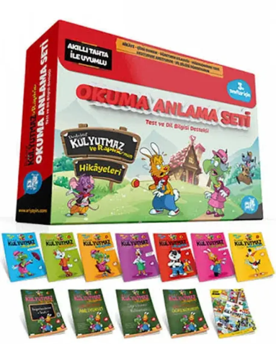 3 Sınıf Dedektif Külyutmaz Ve Rafido 8 Kitap ( Okuma Anlama )