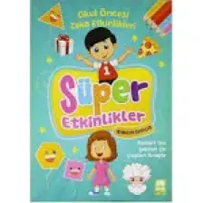 Okul Öncesi Süper Etkinlikler Renkler - Şekiller