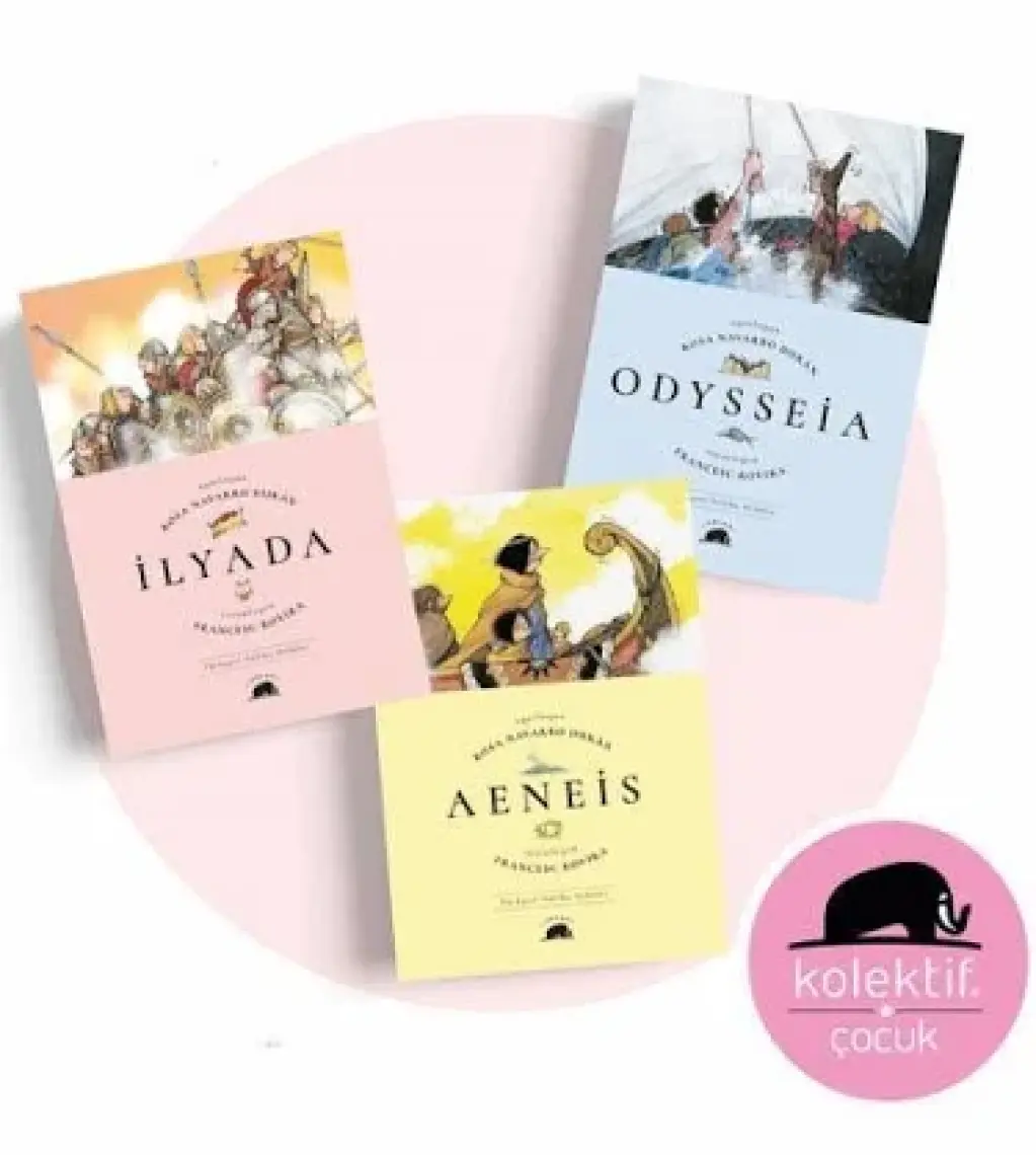Çocuklar İçin Destanlar Seti (3 Kitap Takım)
