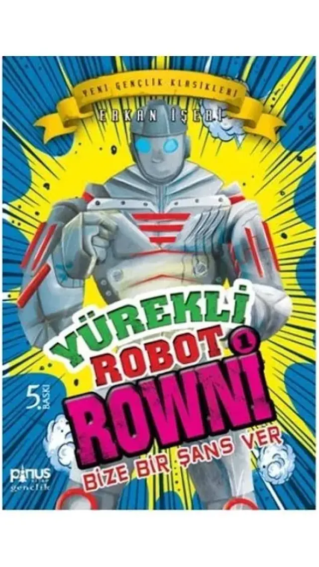 Yürekli Robot Rowni Seti (Üç Kitap Kutulu) - Erkan İşeri