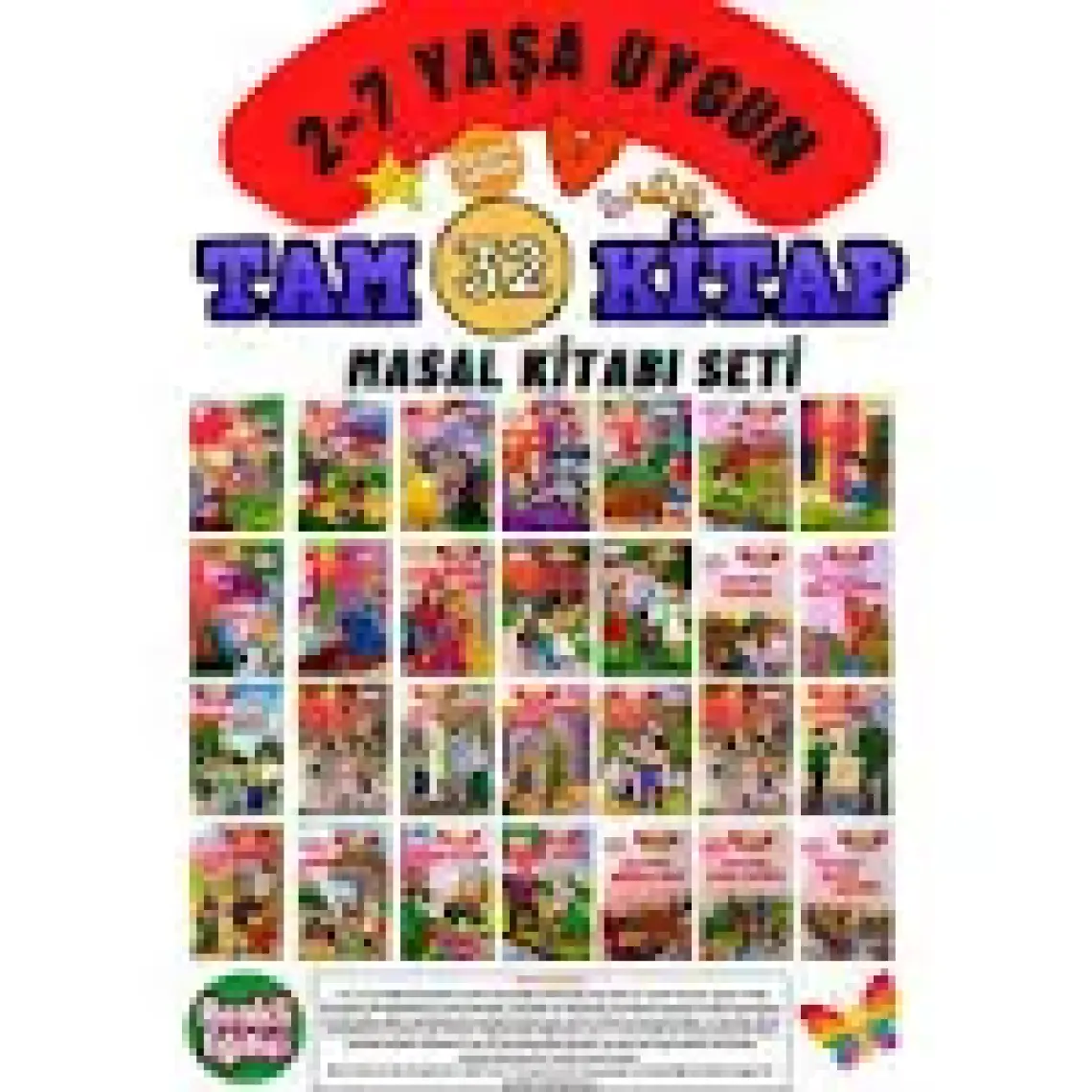 1. ve 2. Sınıf Bizim Masal Dünyamız Hikaye Setim 30 Kitap