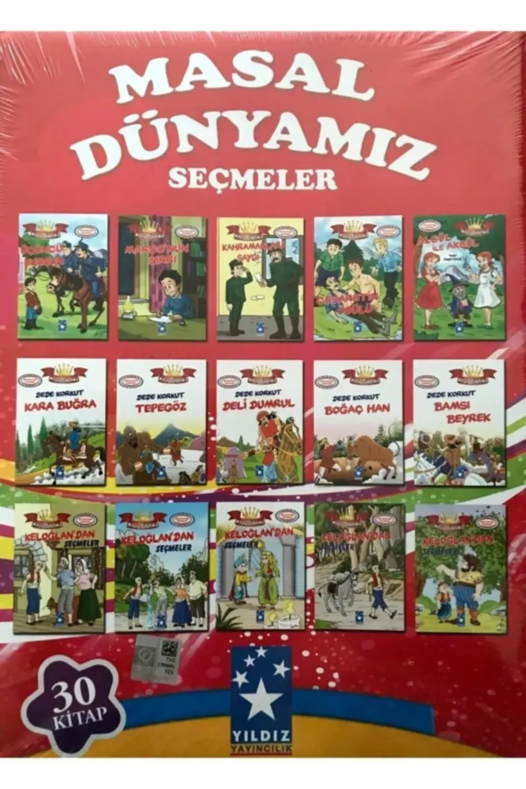 1. ve 2. Sınıf Bizim Masal Dünyamız Hikaye Setim 30 Kitap