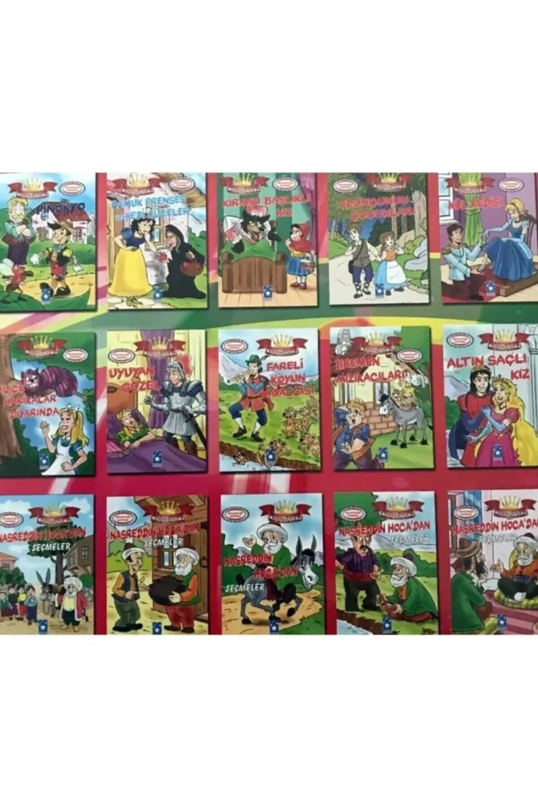 1. ve 2. Sınıf Bizim Masal Dünyamız Hikaye Setim 30 Kitap