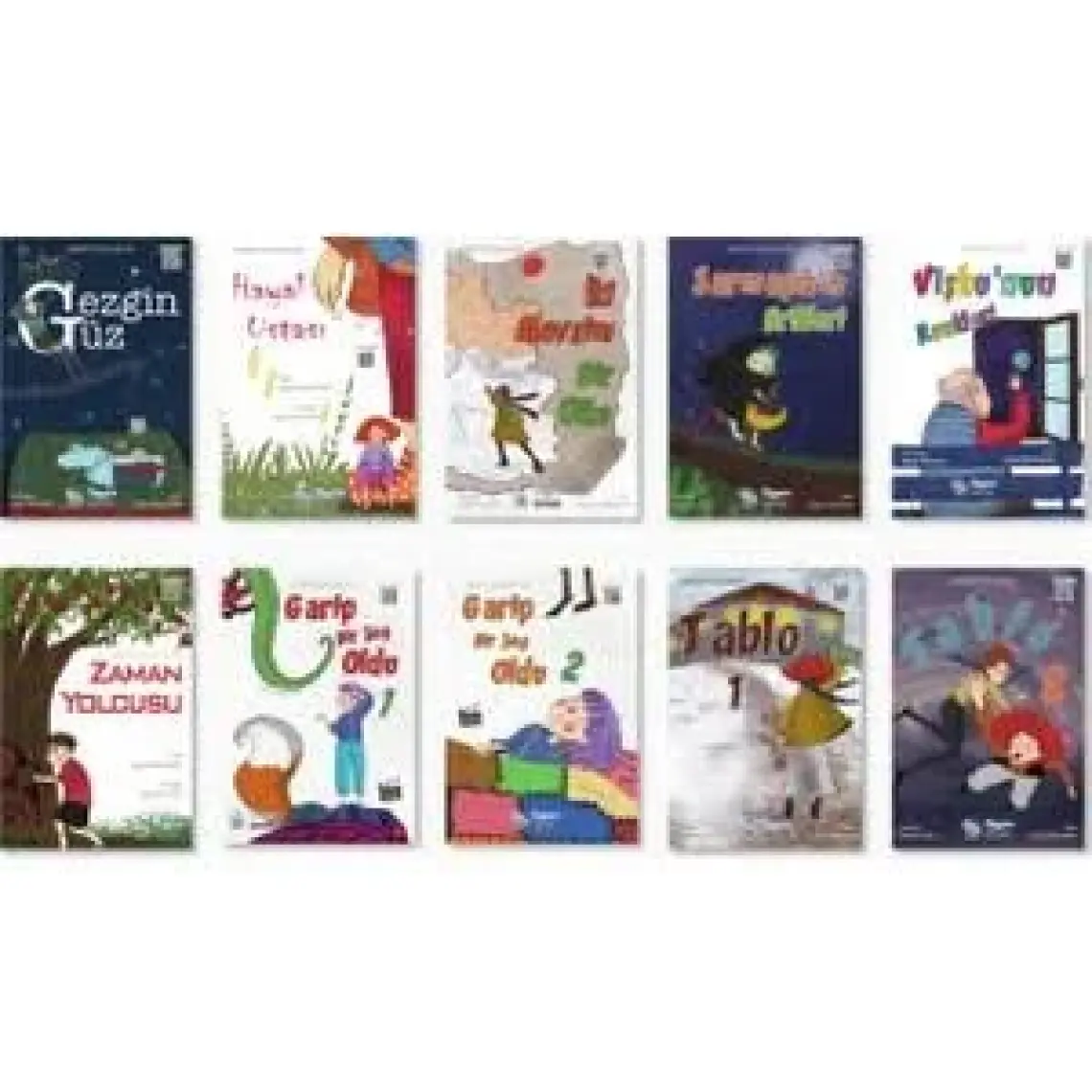 4. Sınıf Hikaye Kitabı Seti Gizemli Yolculuklar Serisi 10 Kitap Üçgen Çocuk