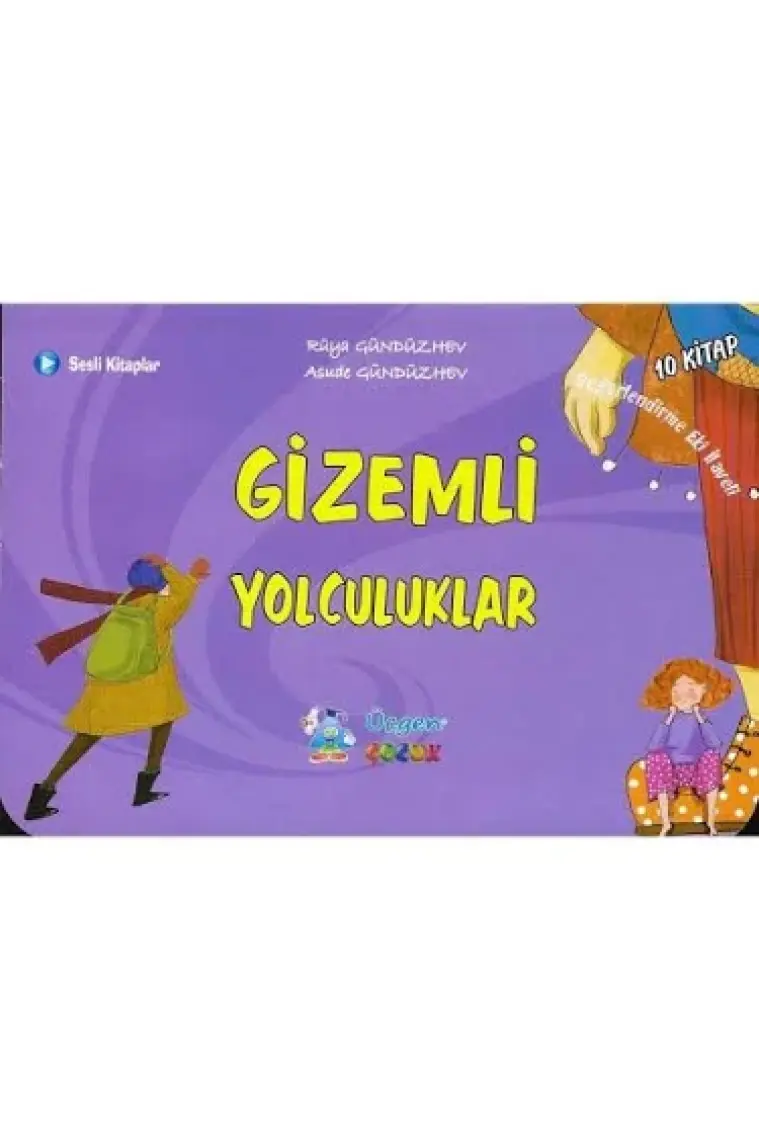 4. Sınıf Hikaye Kitabı Seti Gizemli Yolculuklar Serisi 10 Kitap Üçgen Çocuk