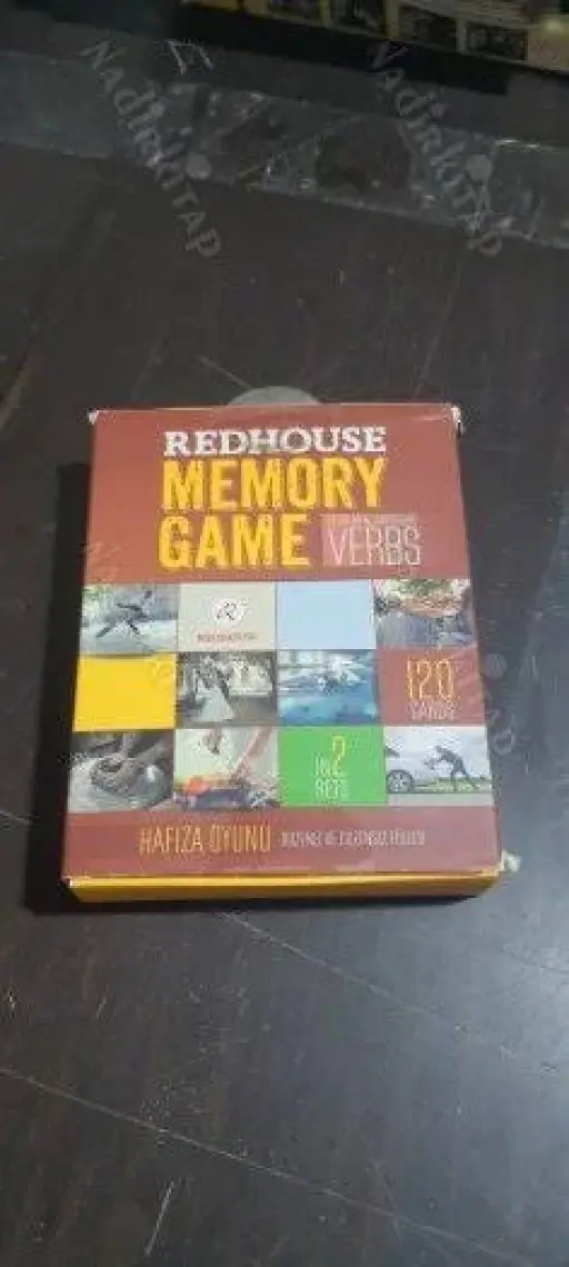 Redhouse Memory Game-Düzenli Ve Düzensiz Fiiller Hafıza Oyunu