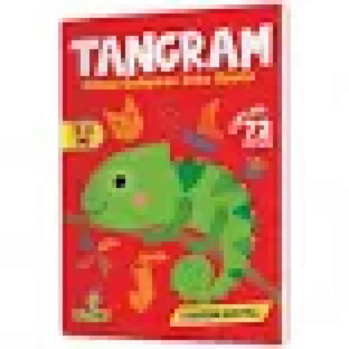 Yükselen Zeka 3-6 Yaş Tangram Kitap Seti - Dikkat Geliştiren Zeka Oyunu