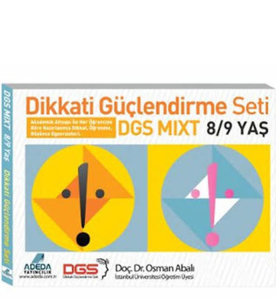 Adeda Yayıncılık Dikkati Güçlendirme Seti Mixt 8-9 Yaş - Osman Abalı