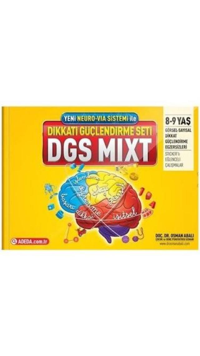 Adeda Yayıncılık Dikkati Güçlendirme Seti Mixt 8-9 Yaş - Osman Abalı