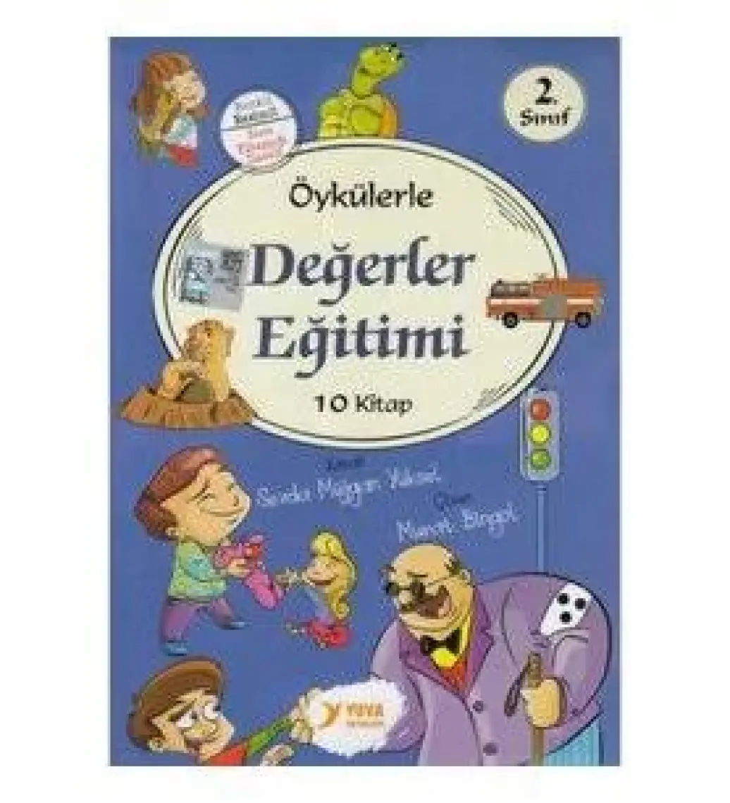 Öykülerle Değerler Eğitimi 2.sınıf 10 Kitap - Sevda Müjgan Yüksel (Ciltli)