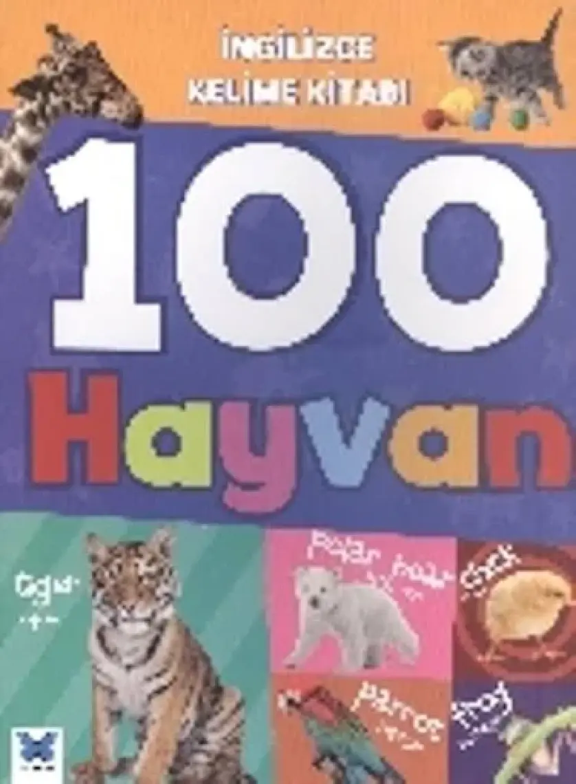 İngilizce Kelime Kitabı- 100 Hayvan