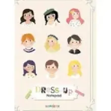 Kidmosfer Dress-Up Notepad Kes-Tasarla Defter