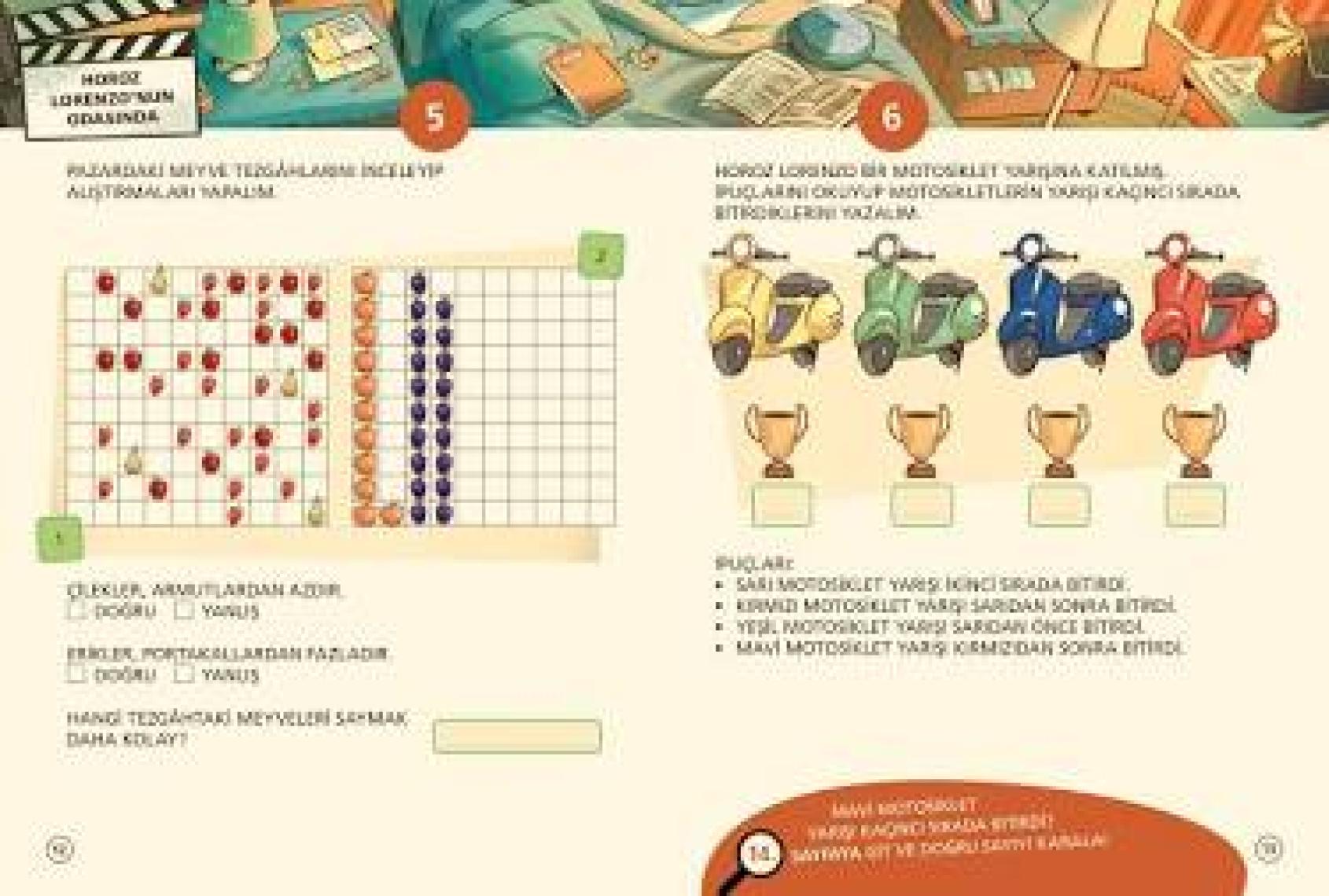 Müfettiş Numeroni 1: Film Setinde Hırsızlık - Sayısal Zekâ Gelişimi İçin Etkinlikli Ve Çıkartmalı Dedektiflik Çizgi Romanı (7-9 Yaş)