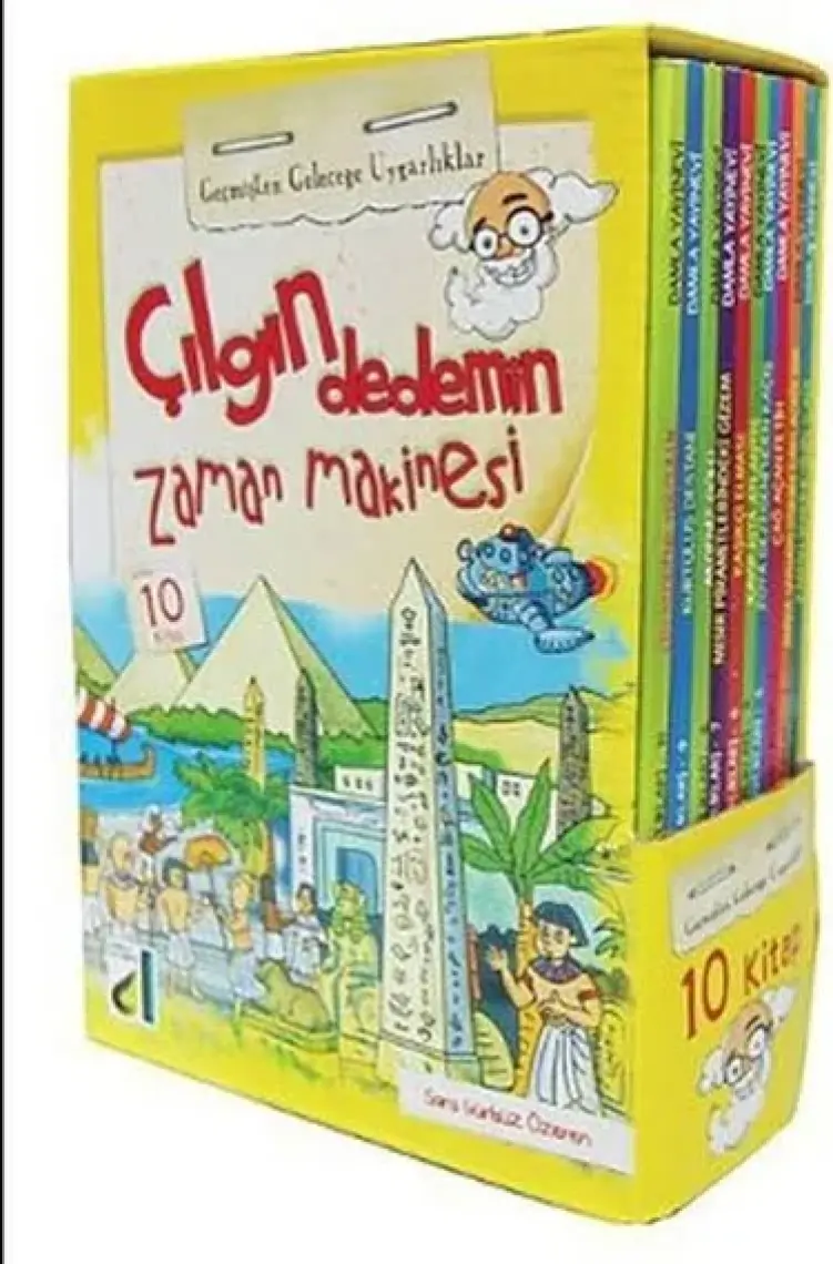 Çılgın Dedemin Zaman Makinesi (10 Kitap)