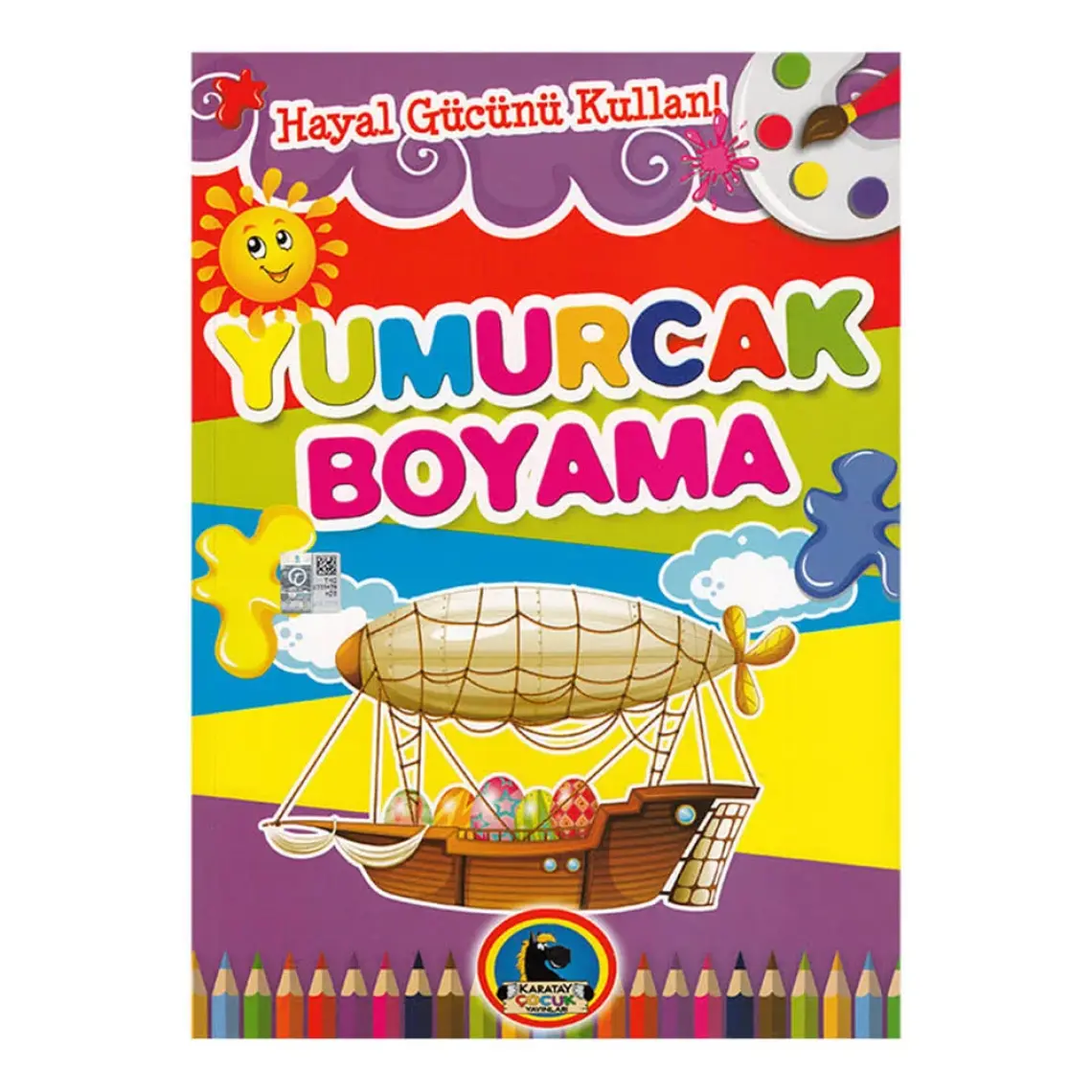 Yumurcak Boyama Kitabı Kalın (1 Adet)