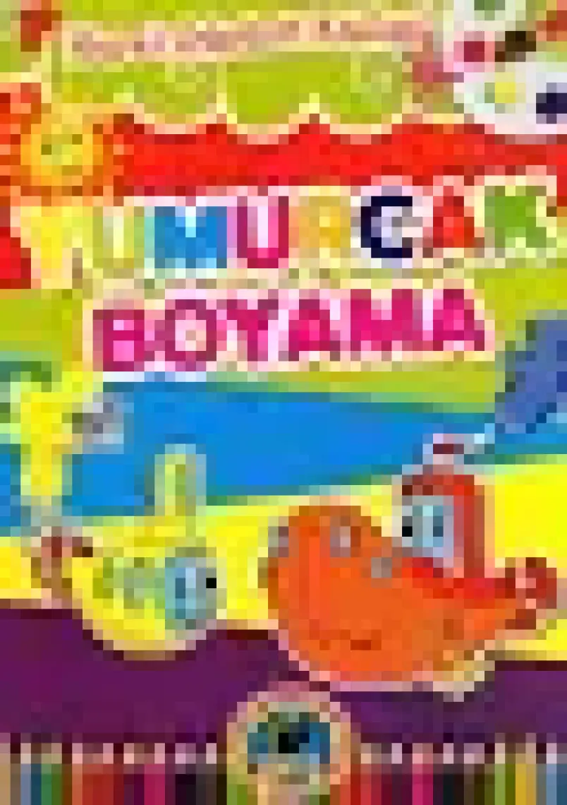 Yumurcak Boyama Kitabı Kalın (1 Adet)