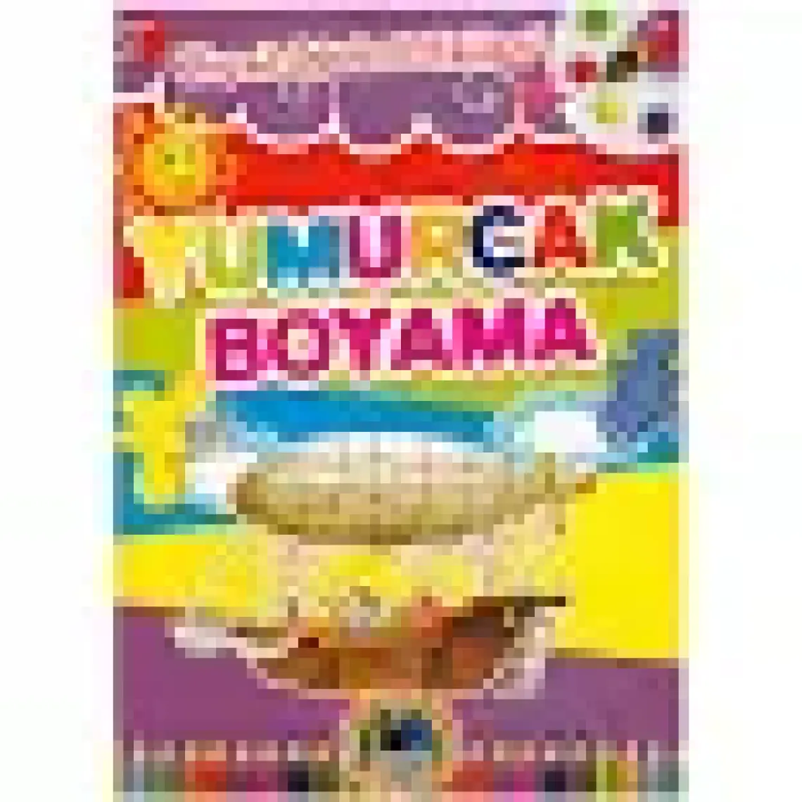Yumurcak Boyama Kitabı Kalın (1 Adet)