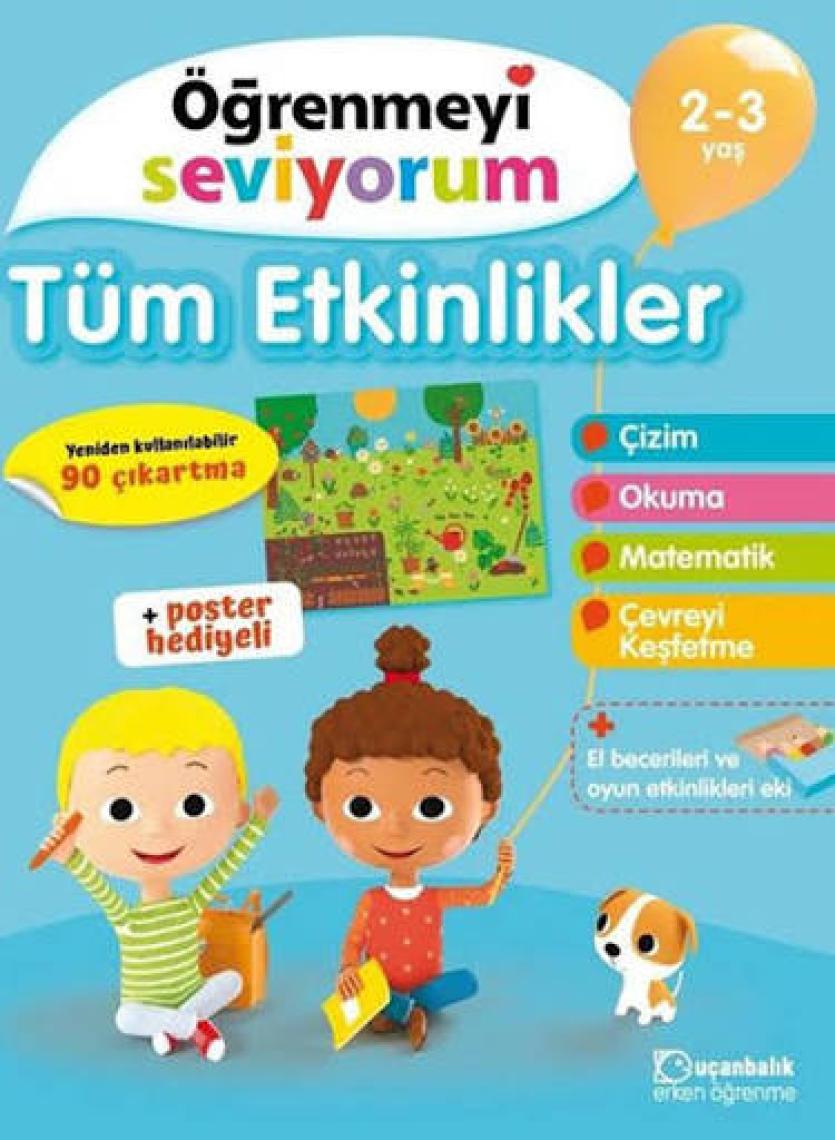 2-3 Yaş Tüm Etkinlikler Tudem Yayınları