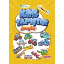 Tılsım Yayınevi Kes, Yapıştır Kitapları Seti + Güvenli Makas ve Yapıştırıcı