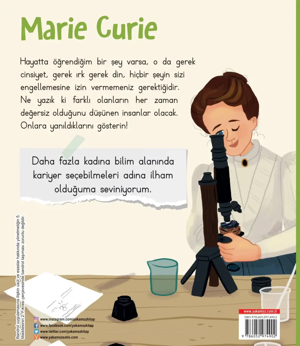 Ünlü Dahiler Serisi – Marie Curie - Igeo Studio