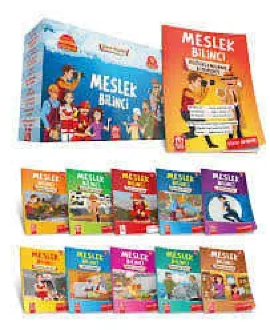 Meslek Bilinci Hikaye Seti (10 Hikaye Kitabı + Değerlendirme Kitapçığı)