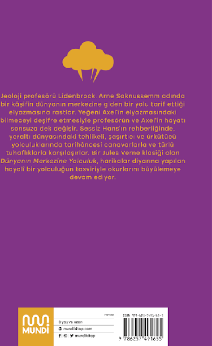 Dünyanın Merkezine Yolculuk - Jules Verne