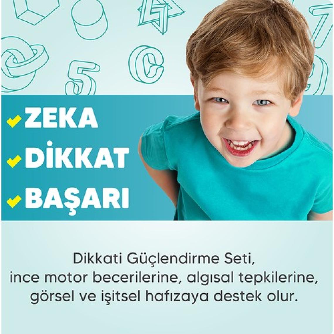 Adeda Yayıncılık Dikkati Güçlendirme Seti Anasınıfı 4 Yaş - Osman Abalı