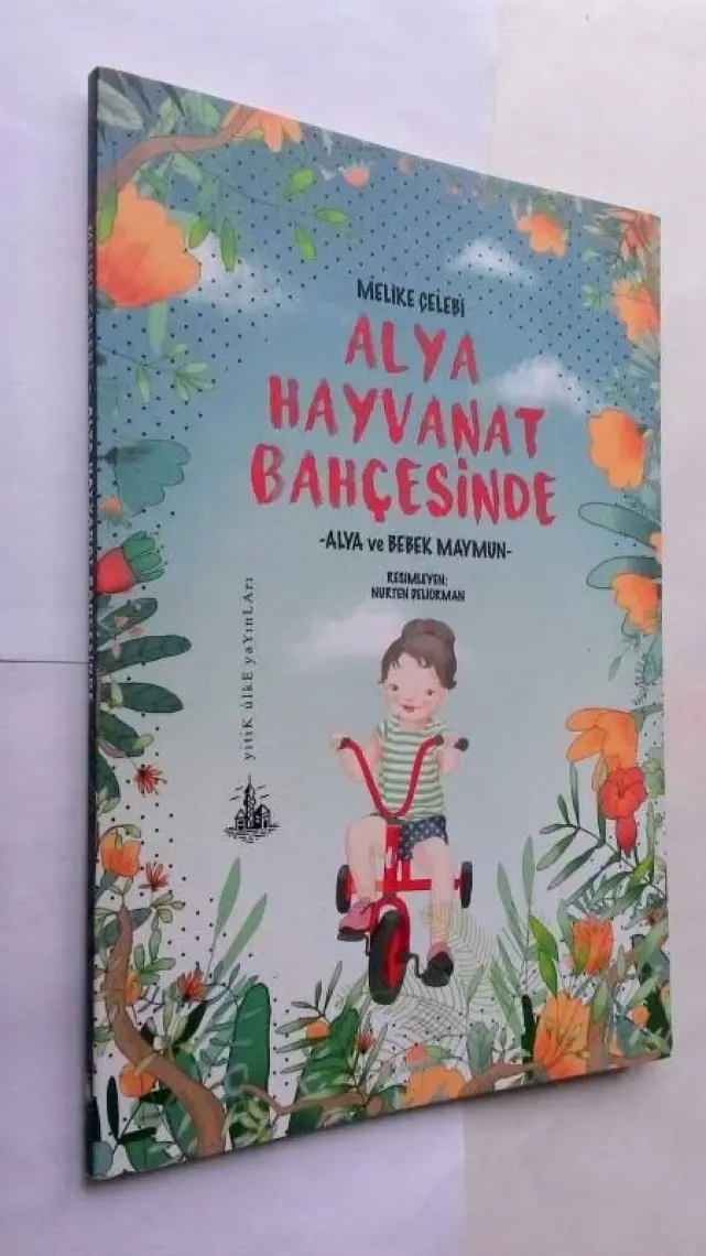 Alya Hayvanat Bahçesinde: Alya ve Bebek Maymun (Türkçe - İngilizce) - Melike Çelebi