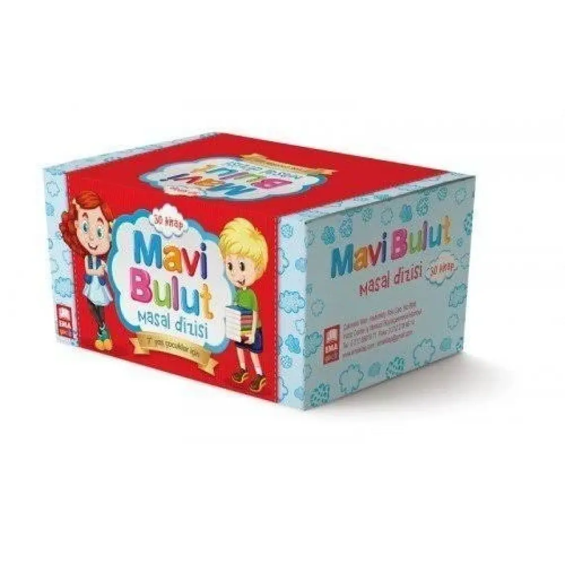 Mavi Bulut Masal Seti (30 Kitap Takım) (2. Ve 3. Sınıflar İçin)