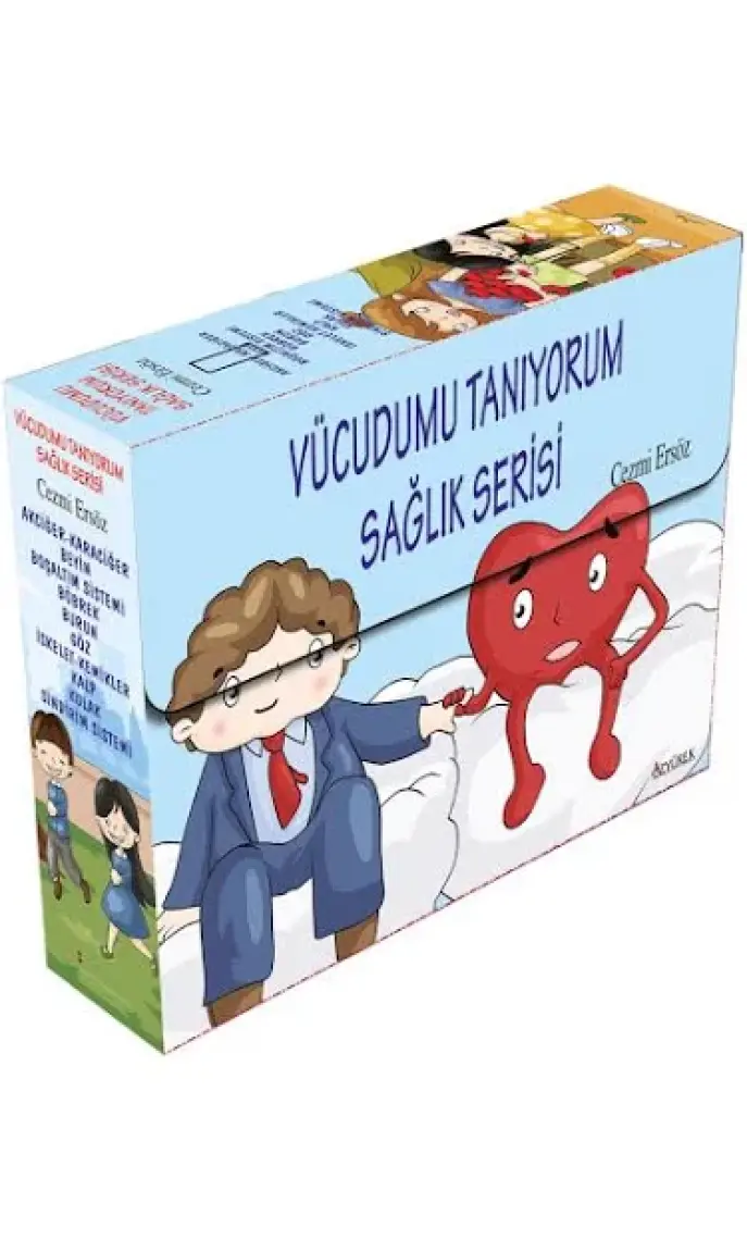 Vücudumu Tanıyorum Sağlık Serisi (10 Kitap Takım)