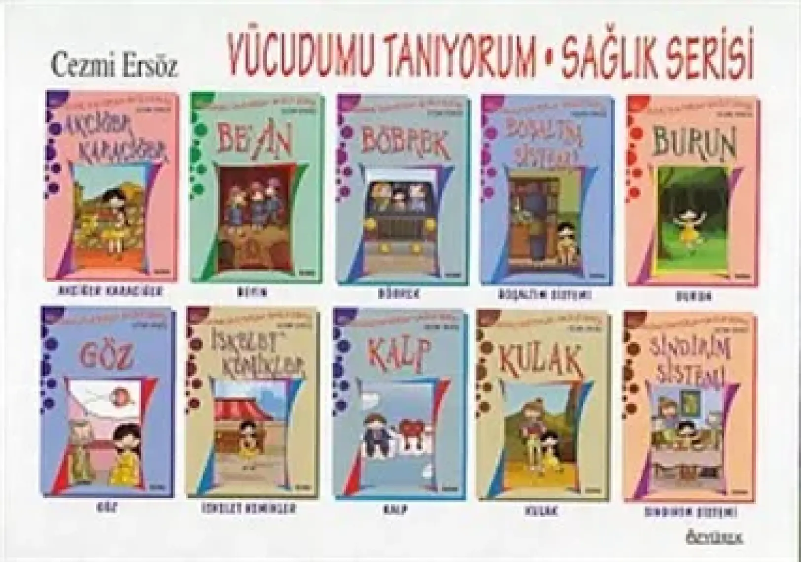 Vücudumu Tanıyorum Sağlık Serisi (10 Kitap Takım)