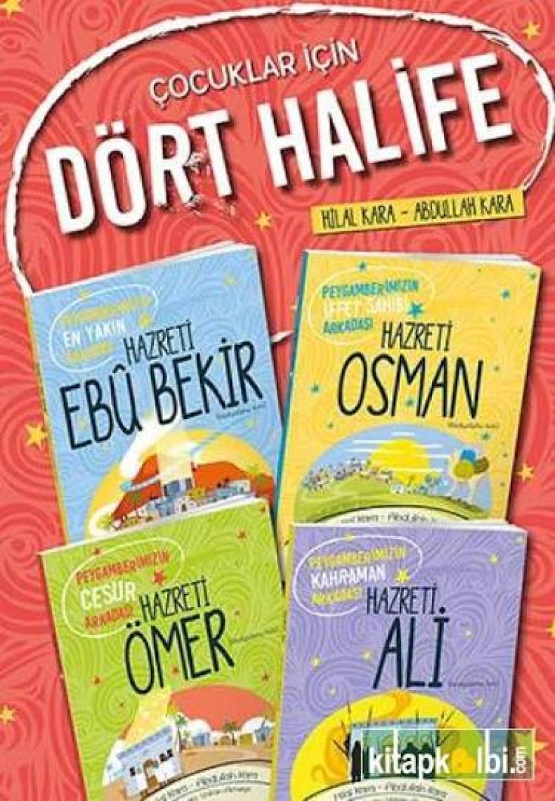 Çocuklar İçin Dört Halife Set (4 Kitap)