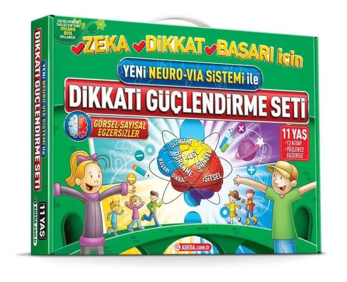 Adeda Yayıncılık Dikkati Güçlendirme Seti 11 Yaş 5. Sınıf - Osman Abalı