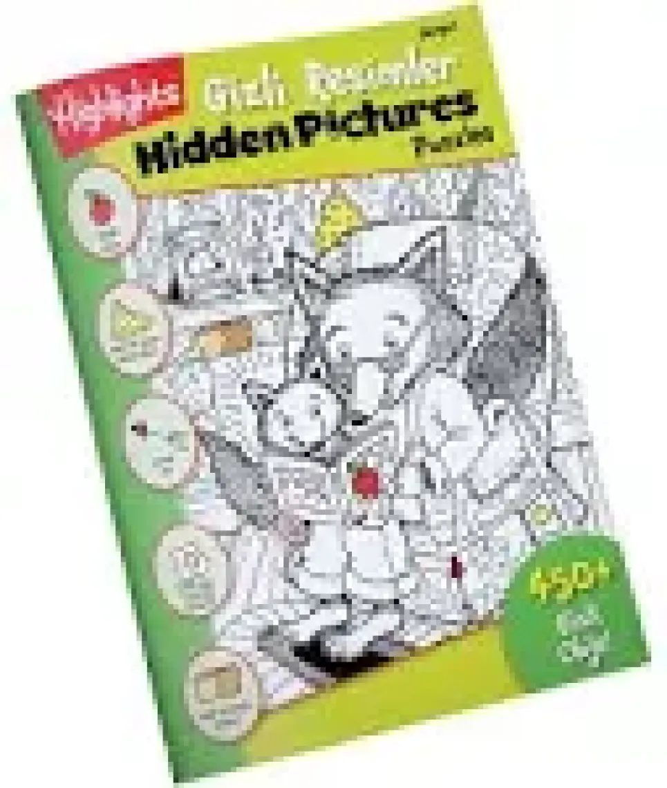 Highlights Hidden Pictures Gizli Resimler 4'lü Set (6 Yaş Ve Üzeri)